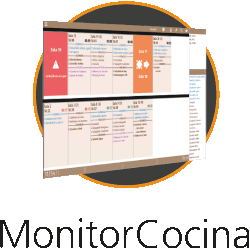 destacado monitor de cocina para restaurantes